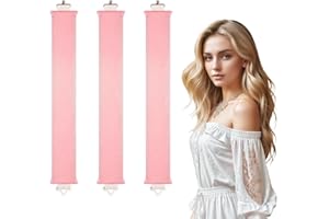 feyiubmen 3 bigodini senza calore, senza calore, arricciacapelli senza calore, arricciacapelli per tutti i tipi di capelli