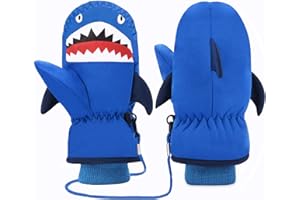 Kinder Skihandschuhe-7-Mi Wasserdichter Fausthandschuh Warm Winter Skating Handschuhe Jungen Fäustel Fäustlinge