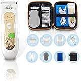 Enssu Tondeuse A Cheveux Silencieuse Pour Bebe Tondeuse Silencieuse Pour Enfants Kits De Coupe De Cheveux Etanches Rechargeables Usb Amazon Fr Beaute Et Parfum