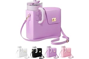 LUOJINYI Bolsa para Stanley Cup, bolsa de transporte para Stanley Cup 40 oz, accesorio para la mayoría de botellas de agua con compartimento y correa de hombro ajustable, compatible con Stanley Cup