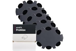 HÖRGERÄTE DIREKT DIREKT ProWax MiniFit Cerumenfilter - Filter für Oticon Hörgeräte - Schützt vor Feuchtigkeit & Ohrenschmalz - 1,4 mm Durchmesser - 30 Stk. - 5er Pack - Schwarz