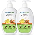 Mamaearth Vitamin C Body Lotion For Women And Men, Body Lotion For Dry Skin - Pack of 2 (400 ml * 2)