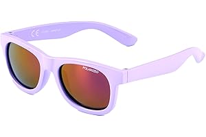 Kiddus Polarisierte Sonnenbrille Baby Mädchen & Baby Jungen, Kinder 8-24 Monate, Kindersonnenbrille 1 Jahre, 100% UV-Schutz, Flexible Rahmen, Reisezubehör