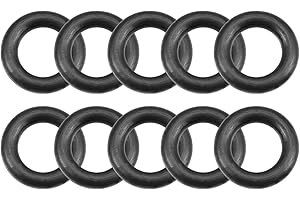TA-VIGOR 10Pcs Nitrile Rubber O-Rings, 12mm OD 7mm ID 2.5mm Width Rubber Washers Spacer O-Rings Gasket kit, Metric Sealing Gasket for Hose, Faucet, Automotive, Plumbing