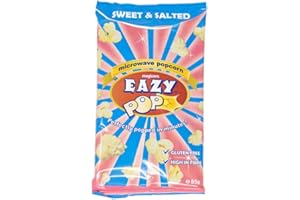KO-LEE Eazypop Sweet and Salted Flavour Microwave Popcorn, 1.36 kg, Pack of 16