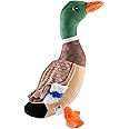 BarkButler x Fofos Wild Duck Soft Squeaky Plush Dog Toy, Brown|X-Small-Medium Dogs(0-20kgs)|Crinkle Paper Inside|Soft Plush Polyester|for All Breeds|Cuddle, Chew, Fetch & Tug