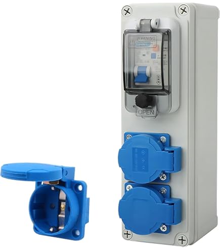 Distributore Di Energia Da Costruzione A Parete, Completamente