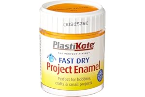 PLASTI-KOTE Plastikote B11W 59 ml Enamel Paint Bottle - Sunshine Yellow