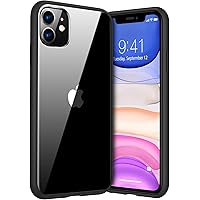 TORRAS Diamond Series Kompatibel mit iPhone 11 Hülle, Vergilbungsfrei Durchsichtig Handyhülle Hard PC Back und Soft…