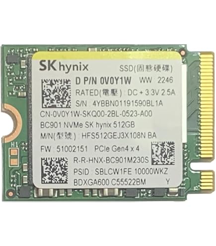 SK hynix BC711 128GB PCIe NVMe M.2 2230 SSD