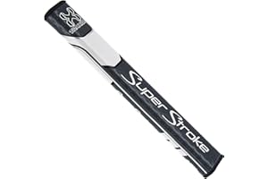 Super Stroke Traxion Flatso Golf Putter Grip | Advanced Surface Texture That Improves Feedback and Tack | Minimize Grip Pressure with a Unique Parallel Design | Tech-Port