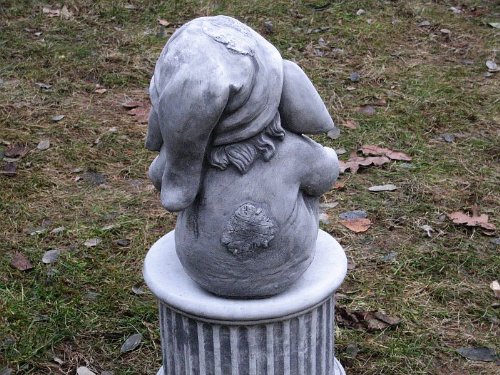 Zwerg Gnom Troll Wichtel 01 EMA 30 cm ca.12,5 kg Frostfest Stein Nr.172 - 3