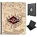 Price comparison product image Marauders Map case Harry Potter PU leather case to fit Apple iPad 2/3/4 UK Seller