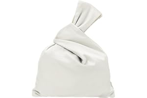 sourcing map Velvet Wrist Knot Tote Bag, Women's Wristlet Knot Pouch Clutch Wristlet Sleeve Handbag Small Wrist Knotted Evening Purse Bag