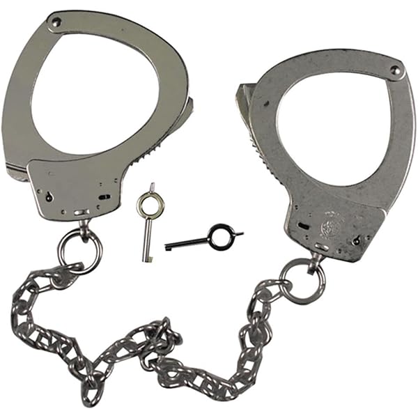 Smith & Wesson Smith & Wesson M100-1 Chain Handcuffs, Nickel