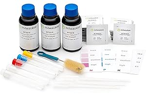 WEEDNESS Milwaukee NPK Soil zestaw do testowania poziomu gleby, miernik pH w akwarium, w basenie, miernik wody, do uprawy roślin ogrodowych