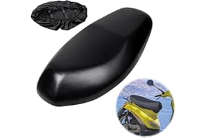 ChAusa Housse de Selle Moto Universelle, Housse de Siège de Moto Imperméable, Couvre Selle Moto Anti-Rayures en Cuir, Protection Contre Le Soleil et La Pluie, Housse de Selle Scooters pour Motos