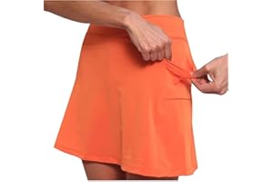 NSICBMNO Skorts for Women Plus Size High Rise Waisted Tennis Skorts Stretchy Athletic Pleated Skirts Inner Legging Shorts Golf Yoga Running Skirts Skorts Workout Sports Skorts Clearance