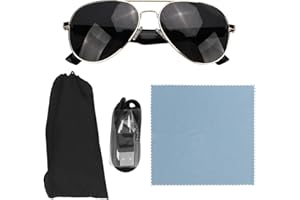 Masyrt Lunettes de Soleil Bluetooth à Monture Dorée avec Lunettes Audio Intelligentes, Haut-parleurs Stéréo, Idéales pour Les Activités de Plein Air pour Hommes et Femmes
