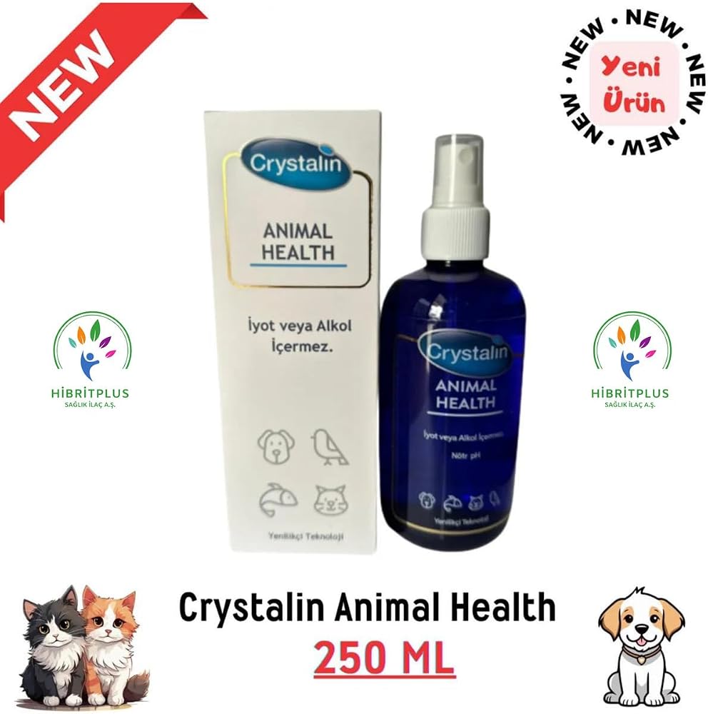 Crystalin Animal Health Yara Bakım Solüysonu 250 ml