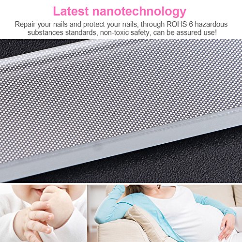 ACRATO Polierfeile Nagelfeile Glasnagelfeile mit Nanotechnologie für die perfekte Nagelpflege Beuty aus Hartglas Importiert aus Südkorea - 6