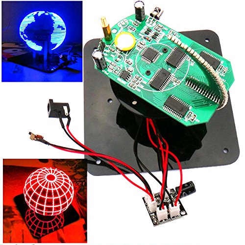 Preisvergleich Produktbild Ils - DIY Kugelförmiges drehbares LED-Kit POV Lötrahrwerkzeug
