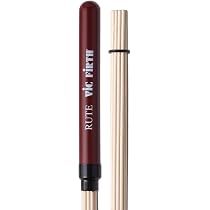 Vic Firth PVF HB Balais + Rod En Acier Heritage - Balais Rétractables Pour Batterie