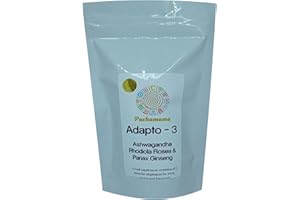 SCRIPTS OF NATURE Powerful for Anxiety and Low Mood 3 x Adaptogen: Ashwagandha, Rhodiola Rosea & Panax Ginseng