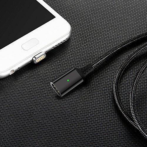 Magnetic-Cable-MENGGOOD-USB-Charging-Cable-Nylon-Braided-Micro-USB-Magnet-Charger-Data-Cables-Android-Charge-Line-for-Samsung-Galaxy-S2-S3-S4-S5-Huawei-LG-Sony-HTC-Kindle-PS4-Controller-etc