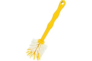 Wundermix - Cepillo de Limpieza para Thermomix, 1 Unidad • Cepillo de Limpieza para ollas mezcladoras como Thermomix, Monsieur Cuisine, Bosch Cookit • Cepillo Robusto con cerdas de Nailon