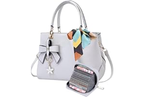 ACNCN PU Leather Women Fashion Handbags Ladies Shoulder Bags Designer Top Handle Bag