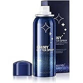 AVIARA™ Body Glitter Spray for Hair and Body, 2.1Oz Shimmer Glitter Hairspray, Waterproof Body Glitter Spray Holographic, Nig