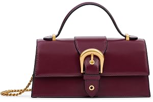 Miraggio Sabrina Crossbody Sling Bag | Detachable Chain & Crossbody Sling- Dual Carry, Functional Pockets, Buckle Detailing