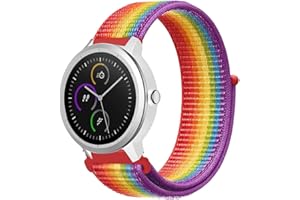 Niboow 20 mm, 22 mm, nylonowy, zapasowy pasek do zegarka