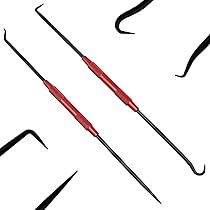 20-Piece Delicate Pickup Tool Set – Non-Marring Pry Bars, Scrapers, Hooks For Detail Work