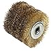 Price comparison product image Fartools 110871 Brosse fil laitonnée pour rénovateur REX120 Diameter 120 mm Noir