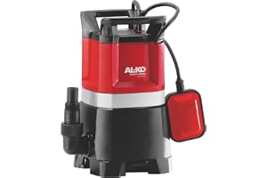 AL-KO dränkbar pump Drain 10 000 Classic, 650 W effekt, max. 10 000 l/h flödeshastighet, 8 m max. Stödhöjd, med flottörbrytare