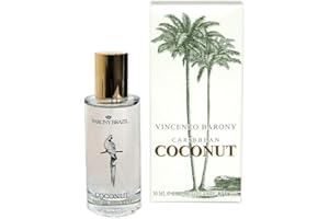 Village Cosmetics Parfüm Eau de Toilette Vincenzo Barony Caribbean Coconut 50 ml (exotisch süßer Duft, Kokusnussduft, dezent, warme Vanillenote) 151408