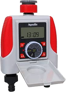 Bewässerungscomputer 2-Auslässe Bewässerungsuhr Garten Wasserhahn