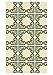 Produktbild Huella Deco h1022-do Arabesque Teppich doormate Mat Floor, Vinyl, 40 x 70 cm