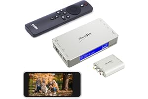 ZOWIETEK 4K HDMI Video Recorder with AV to HDMI Adapter, RCA Compatible with VHS, VCR, DVR, DVD, Hi8, Mini DV, Camcorder, Cassette Tape, Gaming Consoles, No PC Required