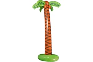 W WIDMANN MILANO Party Fashion 2392C - Palma gonfiabile, altezza circa 180 cm, decorazione, festa in spiaggia, festa a tema