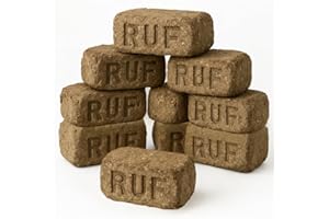 SHELBY WOOD COMPANY Long Burning Briquettes – Natural Softwood Eco Heat Logs, Up to 8 Hour Burn, Low Moisture, For Wood Burning Stoves & Log Burners