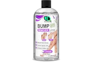 DD TECK 100% Natural Bump Remover Lotion for Ingrown Hair Reduces Shave Burns and Bumps I Use on Legs, Bikini Area, Armpits and Face, Exfoliates Dead