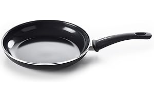 GreenChef Diamond GreenChef Soft Grip Poêle à Frire Antiadhésive 28cm sans PFAS, Induction, Noir