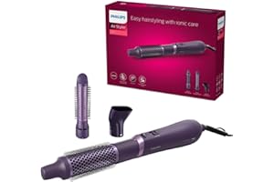 Philips Airstyler 3000, 3 Aufsätze, 800W Warmluftbürste (Modell BHA305/00)