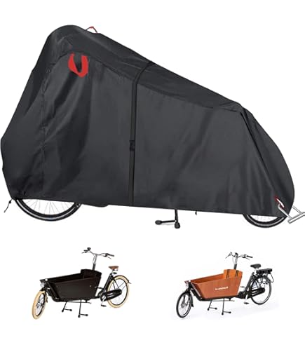 DS Covers bakfietsbeschermhoes Cargo 2 wieler zonder tent