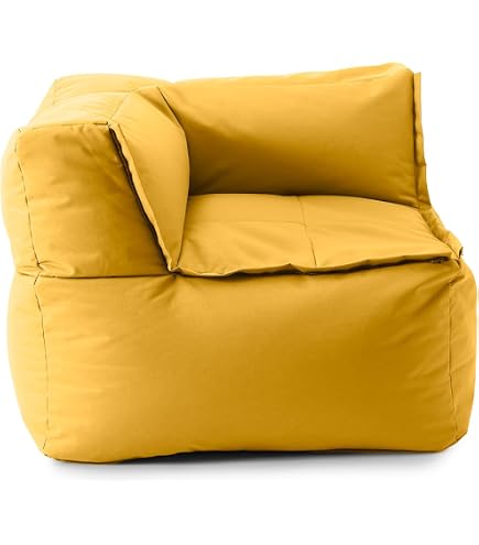 Pouf fauteuil d'extérieur en oléfine imperméable orange brûlé Alto | Maisons du Monde Pouf fauteuil d'extérieur en oléfine imperméable orange brûlé Alto | Maisons du Monde