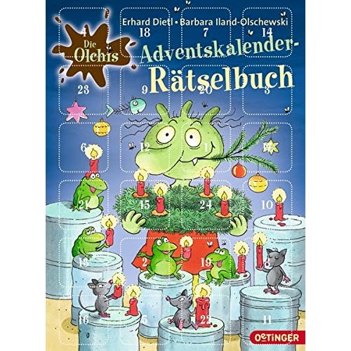 Die Olchis. Adventskalender-Rätselbuch Die Olchis. Adventskalender-Rätselbuch