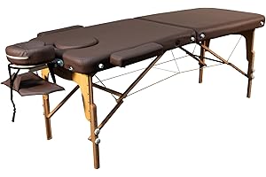 ZEN MASSAGE WARE Camilla de Masaje Zen Basic III/Mobile Plegable y Regulable en Altura/el Banco de Tratamiento Tiene 10 años de garantía/Libre de sustancias nocivas y de Piel sintética de Poliuretano sin olores